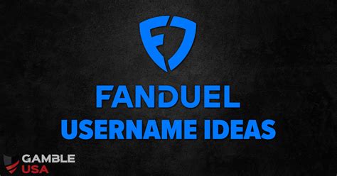 change fanduel username.